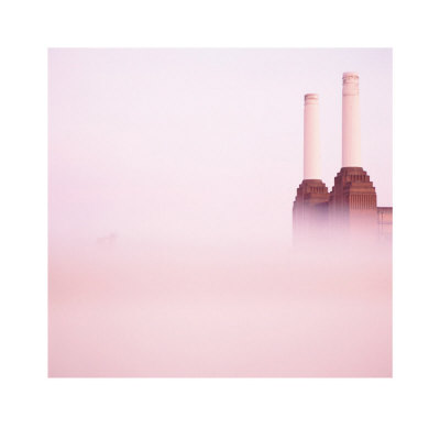 Battersea Power Station In The Mist by Tim Hall Pricing Limited Edition Print image