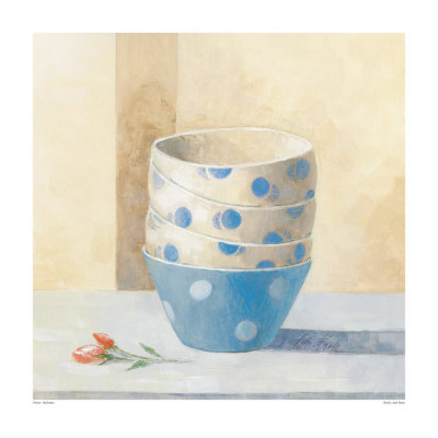Bowls And Rose by Peter Mcgowan Pricing Limited Edition Print image