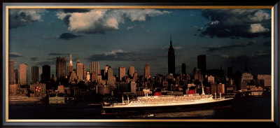 Ocean Liner And Skyline by Jay Maisel Pricing Limited Edition Print image