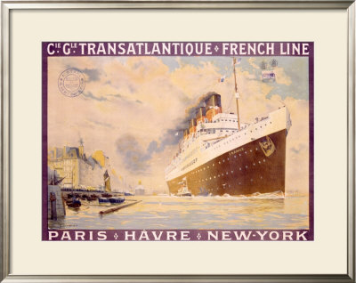 Transatlantique, French Line by Albert Sebille Pricing Limited Edition Print image