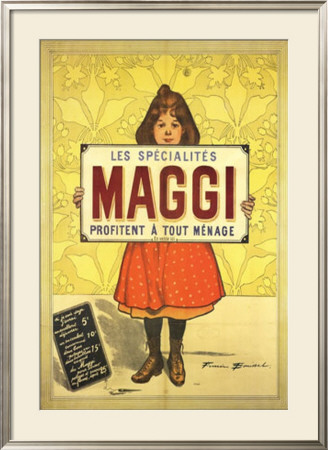 Specialites Maggi by Firmin Etienne Bouisset Pricing Limited Edition Print image