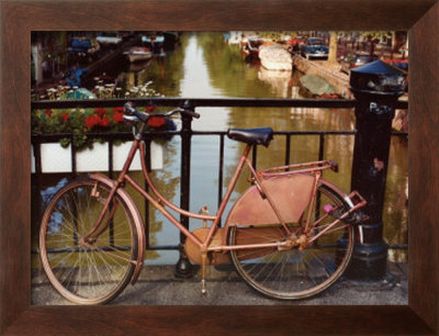 Canal Bike by Dennis Barloga Pricing Limited Edition Print image