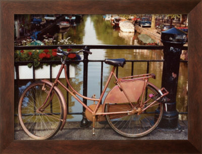 Canal Bike by Dennis Barloga Pricing Limited Edition Print image