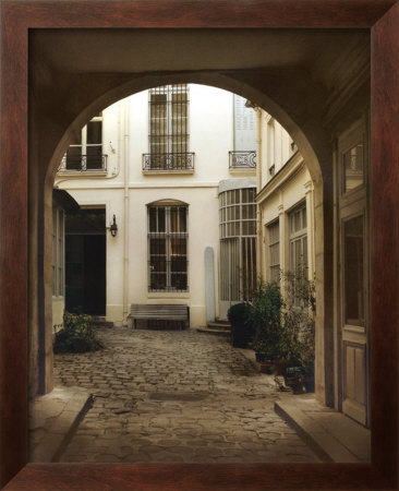 Marais Courtyard by Milla White Pricing Limited Edition Print image