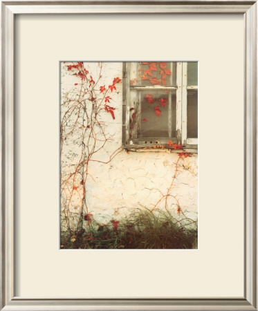 Red Ivy Window by Tony Casper Pricing Limited Edition Print image
