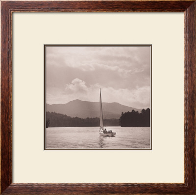 Upper St. Regis Lake by Michael Kahn Pricing Limited Edition Print image