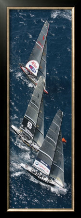 Fleet To The Mark, 32Nd America's Cup by Gilles Martin-Raget Pricing Limited Edition Print image