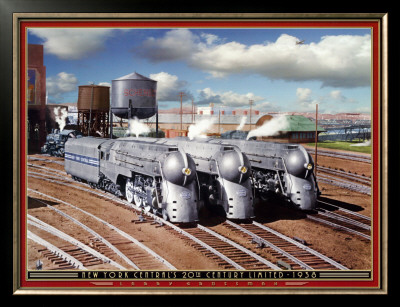 New York Central's 20Th Cenury Limited by Larry Grossman Pricing Limited Edition Print image