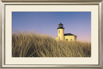 Coquille River Lighthouse, Oregon by Dennis Frates Pricing Limited Edition Print image