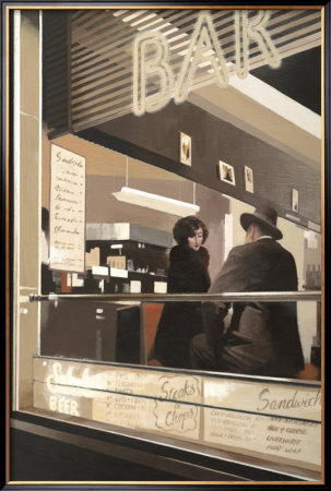 At The Bar by Jacqueline Osborn Pricing Limited Edition Print image