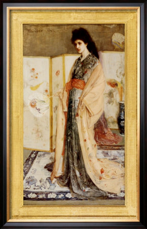Rose And Silver: The Princess From The Land Of Porcelain, C.1864 by James Abbott Mcneill Whistler Pricing Limited Edition Print image