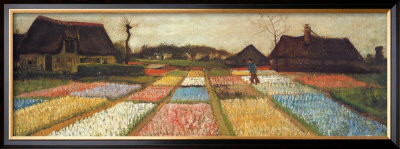 Flower Beds In Holland, C.1883 by Vincent Van Gogh Pricing Limited Edition Print image