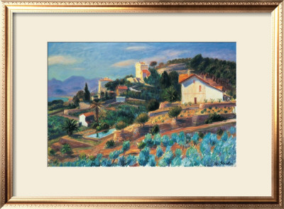 Riviera Hillside by William Glackens Pricing Limited Edition Print image