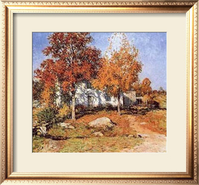 October by Willard Leroy Metcalf Pricing Limited Edition Print image