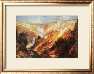 The Grand Canyon Of The Yellowstone by Thomas Moran Pricing Limited Edition Print image