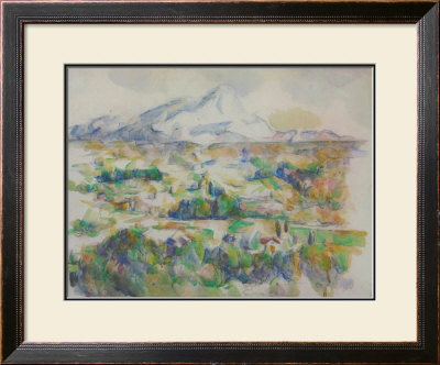 Montagne Sainte-Victoire by Paul Cézanne Pricing Limited Edition Print image