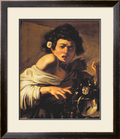 Boy Bitten By A Lizard by Caravaggio Pricing Limited Edition Print image