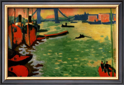 The Thames And Tower Bridge, 1906 by Andre Derain Pricing Limited Edition Print image