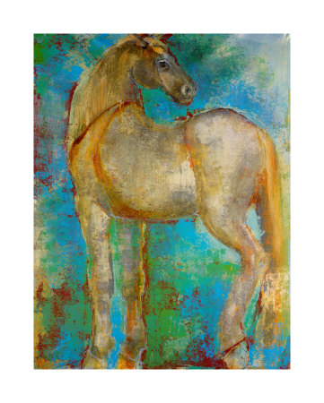 Caballo Del Oro I by Maeve Harris Pricing Limited Edition Print image