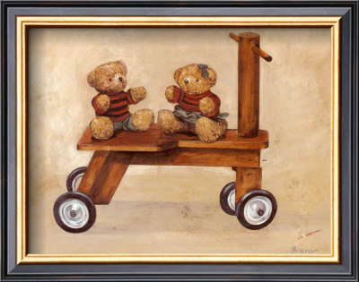 Two Teddy Bears by Bravo Pricing Limited Edition Print image