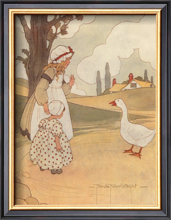 Goosey, Goosey, Gander by Blanche Fisher Wright Pricing Limited Edition Print image