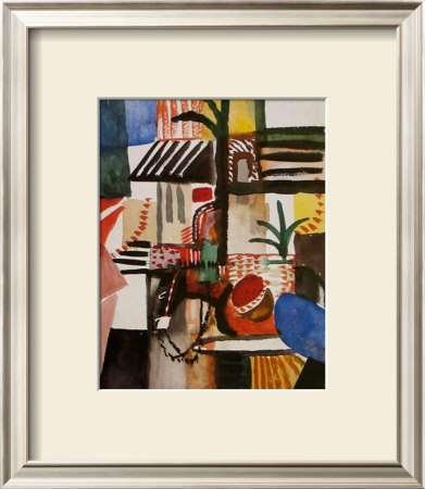 Man With A Donkey by Auguste Macke Pricing Limited Edition Print image