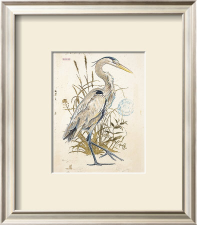 Great Blue Heron (Detail) by Chad Barrett Pricing Limited Edition Print image