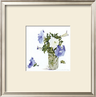 Petunias In A Glass by Susan Headley Van Campen Pricing Limited Edition Print image