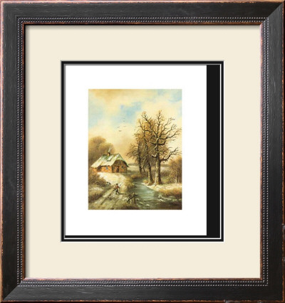 Winter Am Bach by A. Franke Pricing Limited Edition Print image