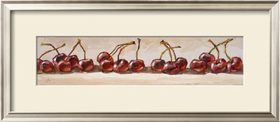 Cherries I by Tom Brown Pricing Limited Edition Print image