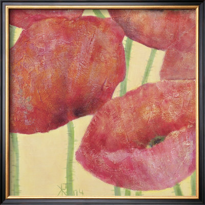 Squared Poppies Iv by Katharina Reichert Pricing Limited Edition Print image