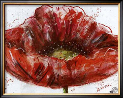 Coquelicot I by Mette Galatius Pricing Limited Edition Print image
