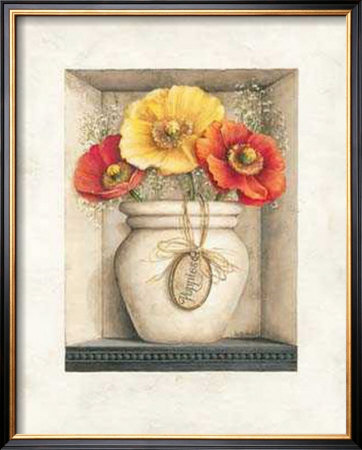 Poppy Bouquet by Lisa Audit Pricing Limited Edition Print image