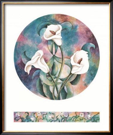 Calla Lilies by Pat Woodworth Pricing Limited Edition Print image