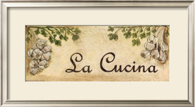 La Cucina, Garlic by Debbie Dewitt Pricing Limited Edition Print image