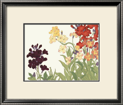 Japanese Flower Garden I by Konan Tanigami Pricing Limited Edition Print image