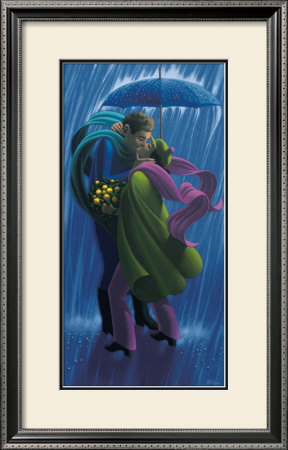 The Rain Shower by Claude Theberge Pricing Limited Edition Print image