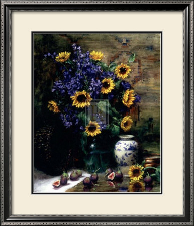 Sunflowers And Figs by F. Janca Pricing Limited Edition Print image