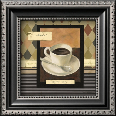 Drinking Mocha Coffe by Carol Robinson Pricing Limited Edition Print image