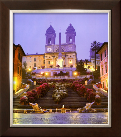 Piazza Di Spagna - Rome by John Lawrence Pricing Limited Edition Print image