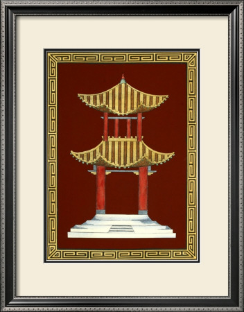 Pagodas I by Chariklia Zarris Pricing Limited Edition Print image