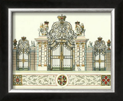 The Grand Garden Gate I by Salomon Kleiner Pricing Limited Edition Print image