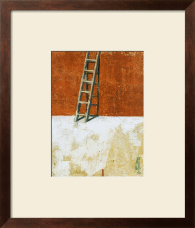 Echelle Sur Mur Rouge by Joel Gangloff Pricing Limited Edition Print image