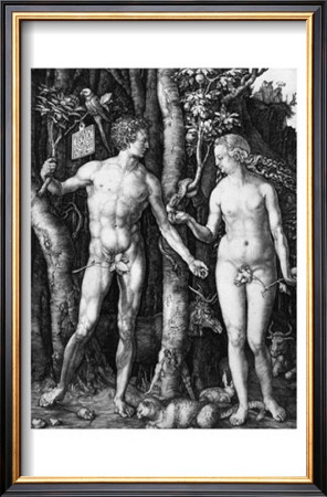 Adam And Eve, C.1504 by Albrecht Dürer Pricing Limited Edition Print image