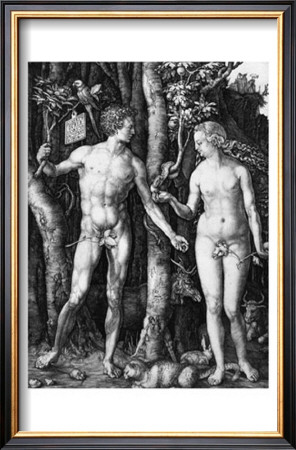 Adam And Eve, C.1504 by Albrecht Durer Pricing Limited Edition Print image
