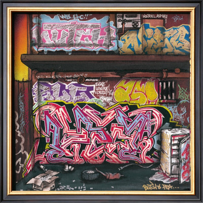 In Ze Back by Butch & Pea Pricing Limited Edition Print image