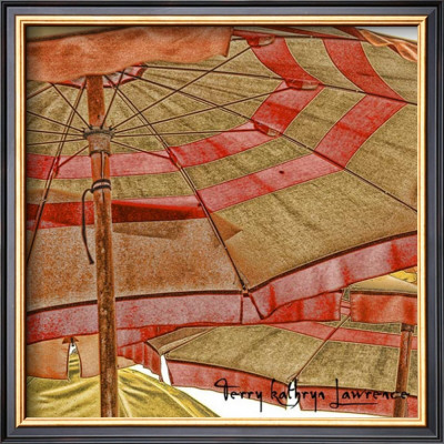 Umbrellas Italia I by Terry Lawrence Pricing Limited Edition Print image