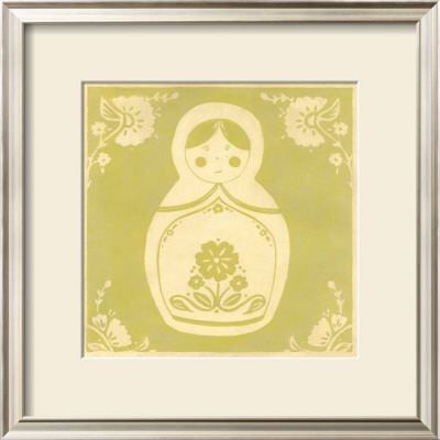 Russian Doll In Green by Erica J. Vess Pricing Limited Edition Print image