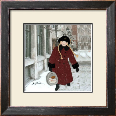 Promeneuse De Chats by Diane Ethier Pricing Limited Edition Print image
