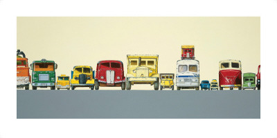Truck Park by Jeremy Dickinson Pricing Limited Edition Print image